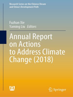 cover image of Annual Report on Actions to Address Climate Change (2018)